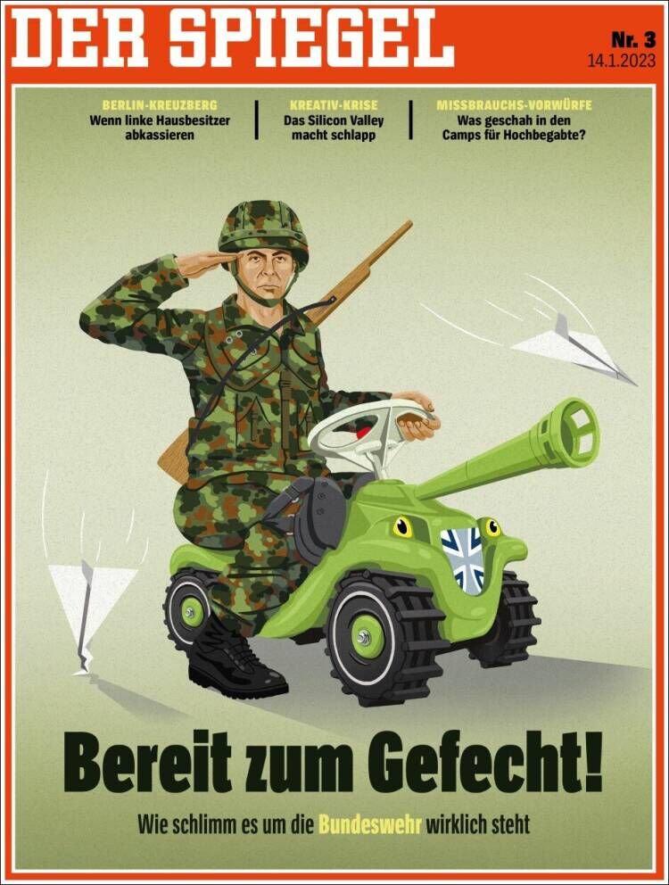 مروری بر مجلات و روزنامههای امروز جهان/ از آمادگی پوشالی برای نبرد تا هدف گرفتن قانون اساسی