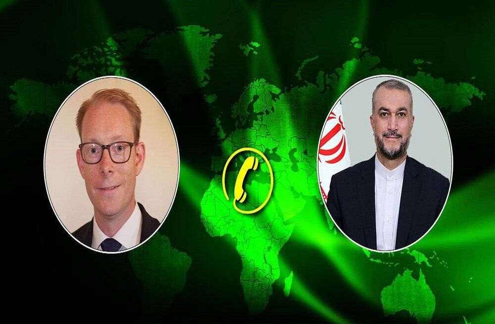 رایزنی تلفنی وزرای امور خارجه جمهوری اسلامی ایران و سوئد