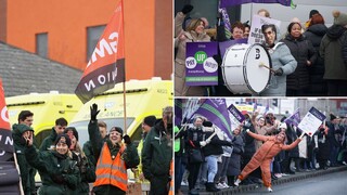 ادامه اعتصاب‌های پرسنل اورژانس در انگلیس