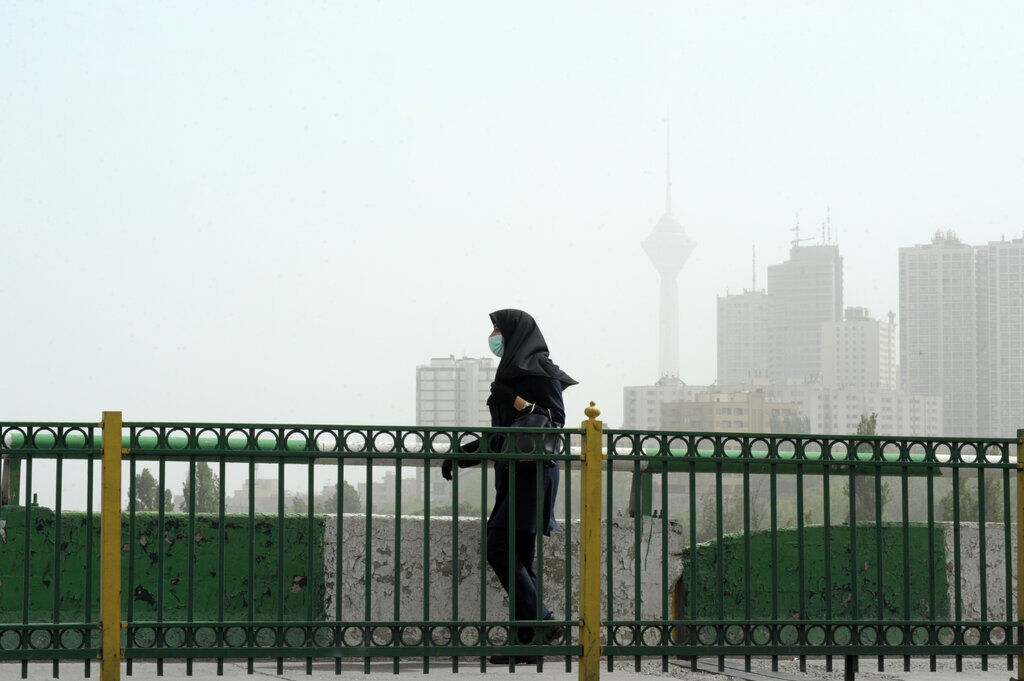 آخرین وضعیت آلودگی هوای تهران در ۴ بهمن ۱۴۰۱