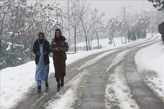 بارش برف و سرما طی ۲ هفته اخیر در افغانستان جان ۱۵۷ نفر را گرفت