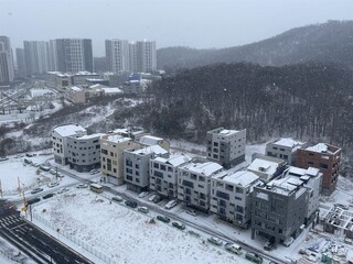 هشدار بارش سنگین برف در مناطق مرکزی کره جنوبی