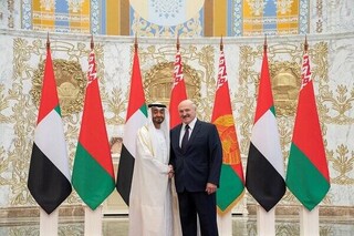 سفر رئیس جمهور بلاروس به امارات و دیدار با «بن زائد»