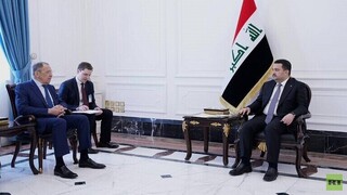 نخست وزیر عراق با لاوروف دیدار کرد
