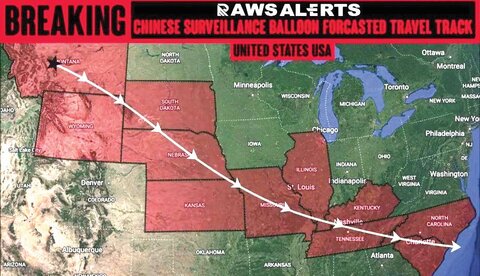 شاهراه حفره‌های امنیتی برای بالن‌های چینی/ بالن چینی سرتاسر خاک آمریکا را در بی‌اطلاعی واشنگتن طی کرد