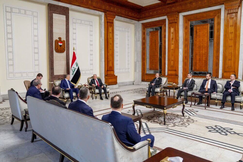 دیدار رئیس جمهور عراق با لاوروف و تاکید بر توسعه روابط