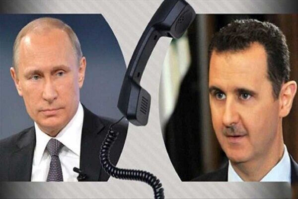 گفتگوی تلفنی پوتین با بشار اسد با محور زلزله سوریه