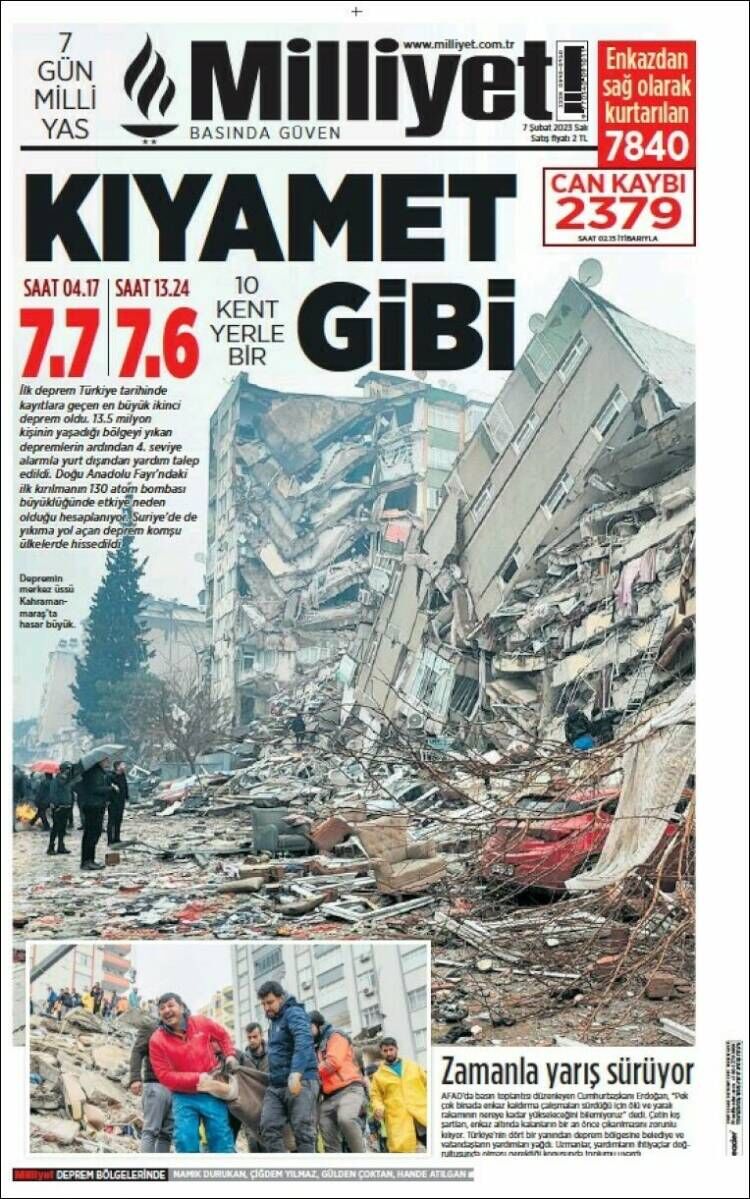 مروری بر مجلات و روزنامههای امروز جهان/ از مانند آخرالزمان تا به بالا نگاه کن!