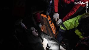 عکس| لحظات امیدبخش پس از زلزله مرگبار ترکیه