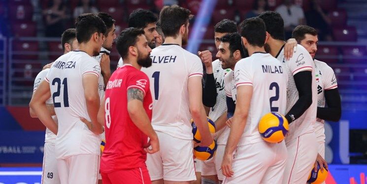برنامه دیدارهای مردان والیبال ایران در لیگ ملت‌ها ۲۰۲۳