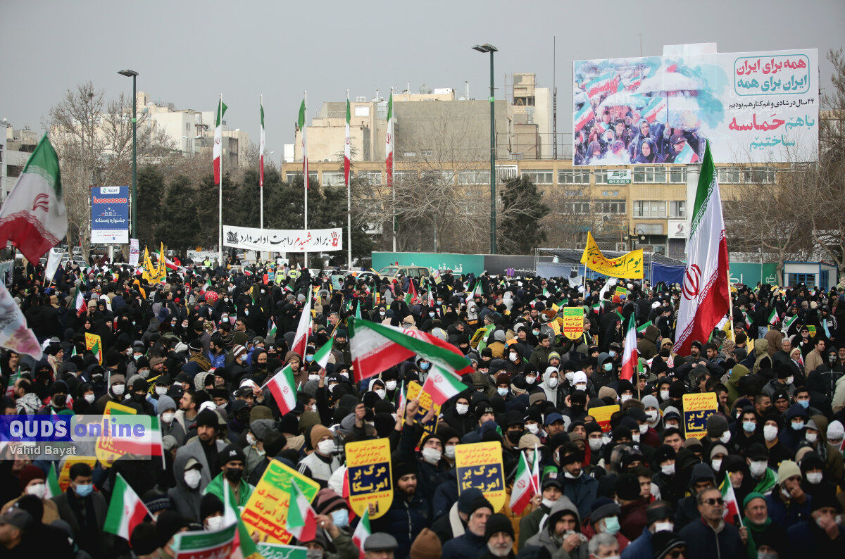 حضور مردم در راهپیمایی ۲۲ بهمن پرشورتر از سال‌های قبل است