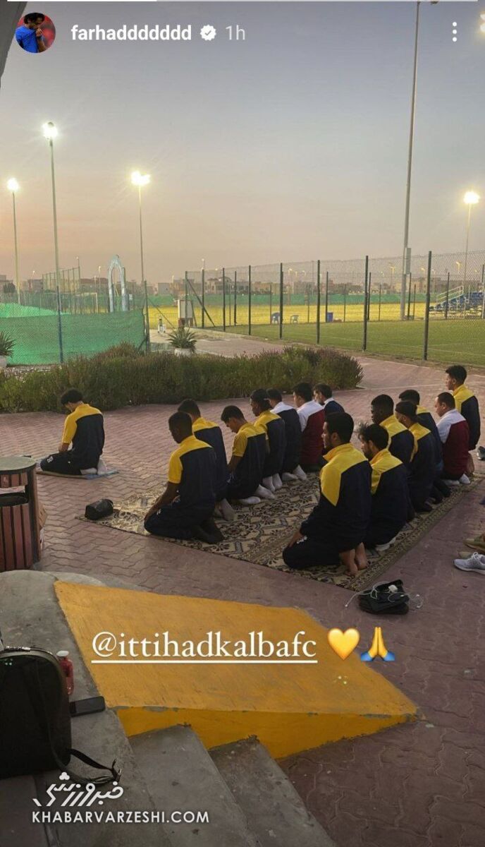 عکس| استوری متفاوت مجیدی بعد از جشن پیروزی/ واکنش فرهاد به اقدام دسته جمعی بازیکنانش