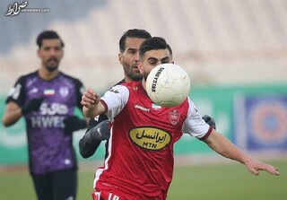 شکست پرسپولیس برابر هوادار در آزادی