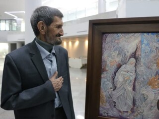 هنرمند صنایع‌دستی مشهدی در قطعه هنرمندان بهشت رضا (ع) مشهد آرام گرفت 