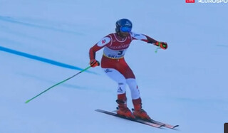 قهرمانی اودرمت در مارپیچ بزرگ و رتبه 47 دربندسری در اسکی آلپاین قهرمانی جهان