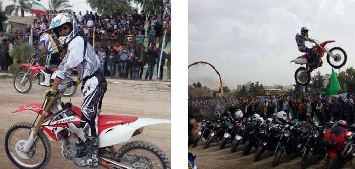 موتورسواری که مانع از اسیر شدن ایرانی‌ها توسط داعش شد+ عکس