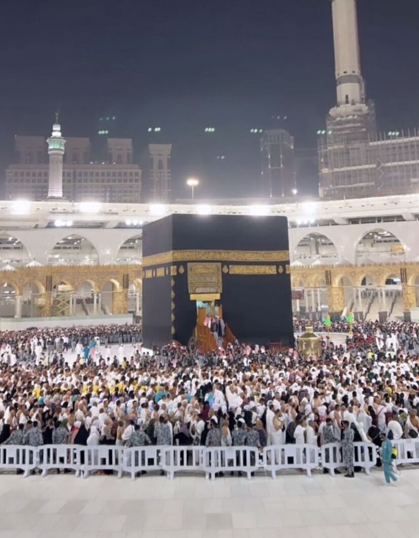 درهای کعبه برای غبارروبی باز شد +عکس و فیلم