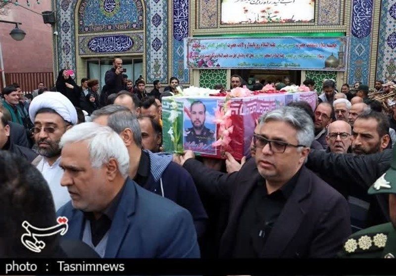 پیکر جانباز شهید "ناصر عرفانی سالارپور" در مشهد تشییع شد 