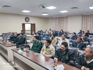 تجلیل از پاسداران ناحیه شهرستان و جانبازان انقلاب اسلامی خلیل آباد