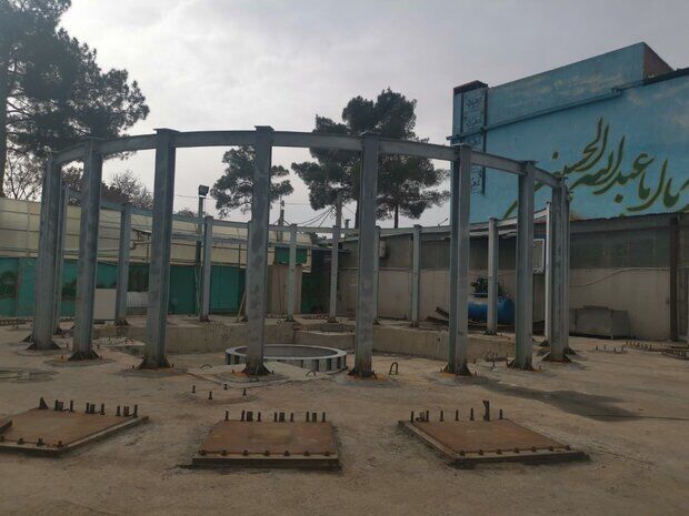 خشت به خشت عشق و ارادت در ترفیع گنبد امام حسین(ع)