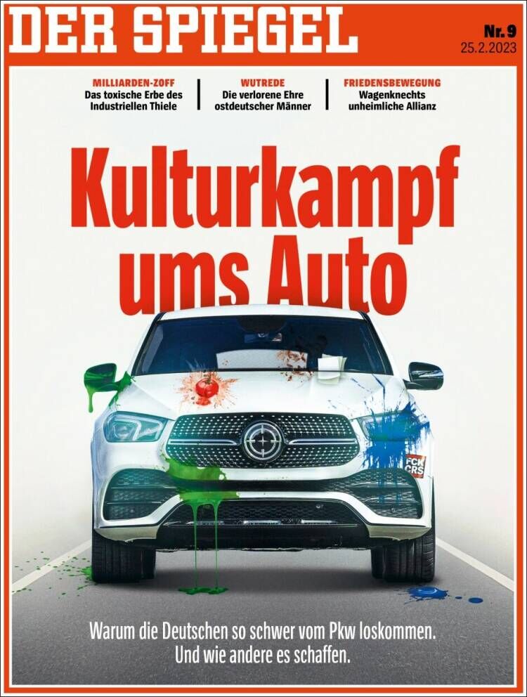مروری بر مجلات و روزنامههای امروز جهان/ از جنگ فرهنگی آلمان با خودرو تا نخستوزیر سایه