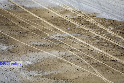 واژگونی تانکر سوخت در پل عباسپور مشهد