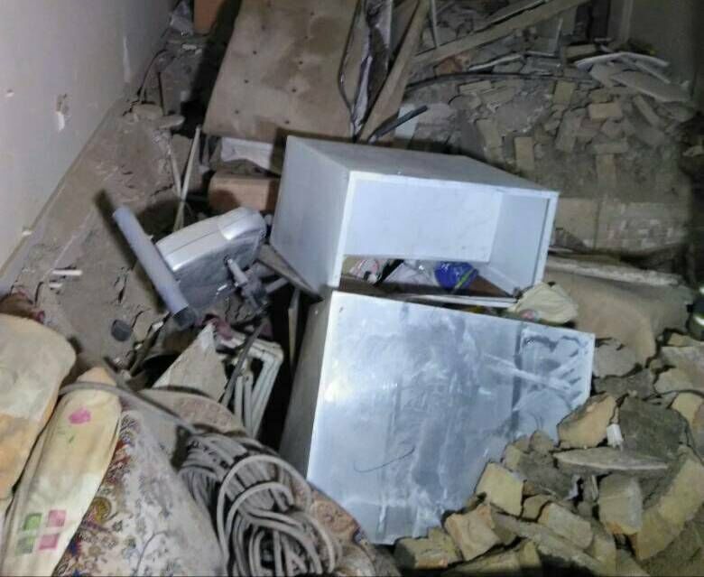 انفجار و تخریب منزل مسکونی در تهران یک کشته داشت +فیلم