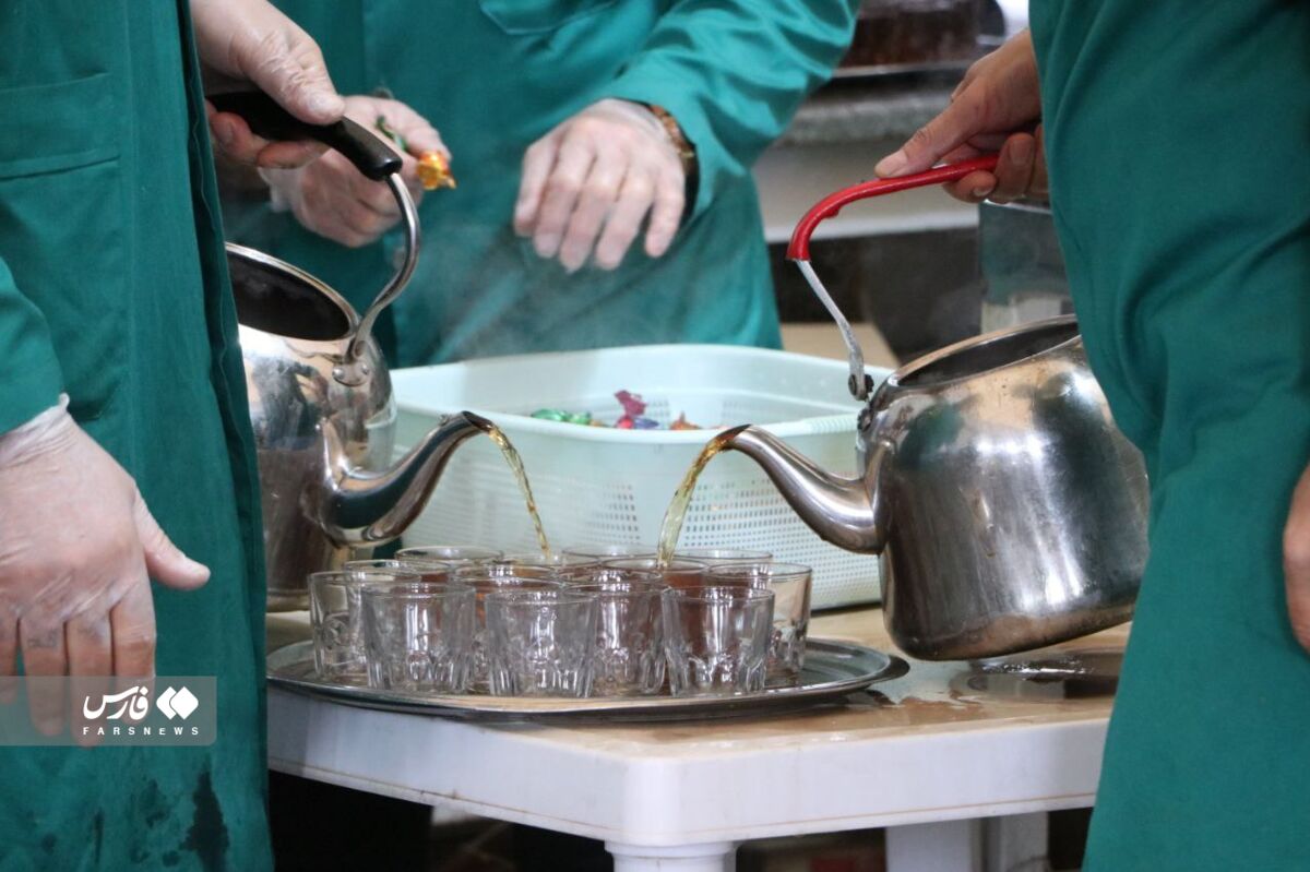 جوانی به سبک خادمهای خاص امام هشتم/ نخبهای که افتخارش خادمی در چایخانه حضرتی است!