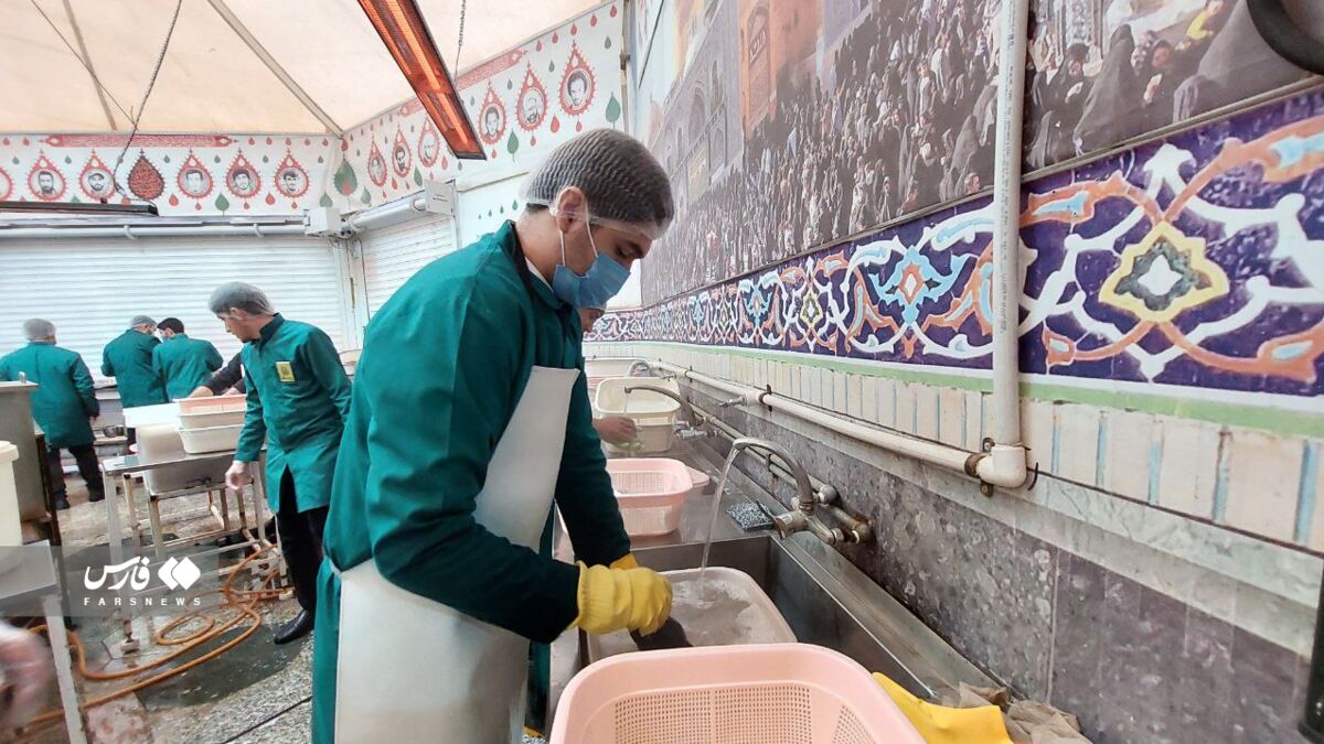 جوانی به سبک خادمهای خاص امام هشتم/ نخبهای که افتخارش خادمی در چایخانه حضرتی است!