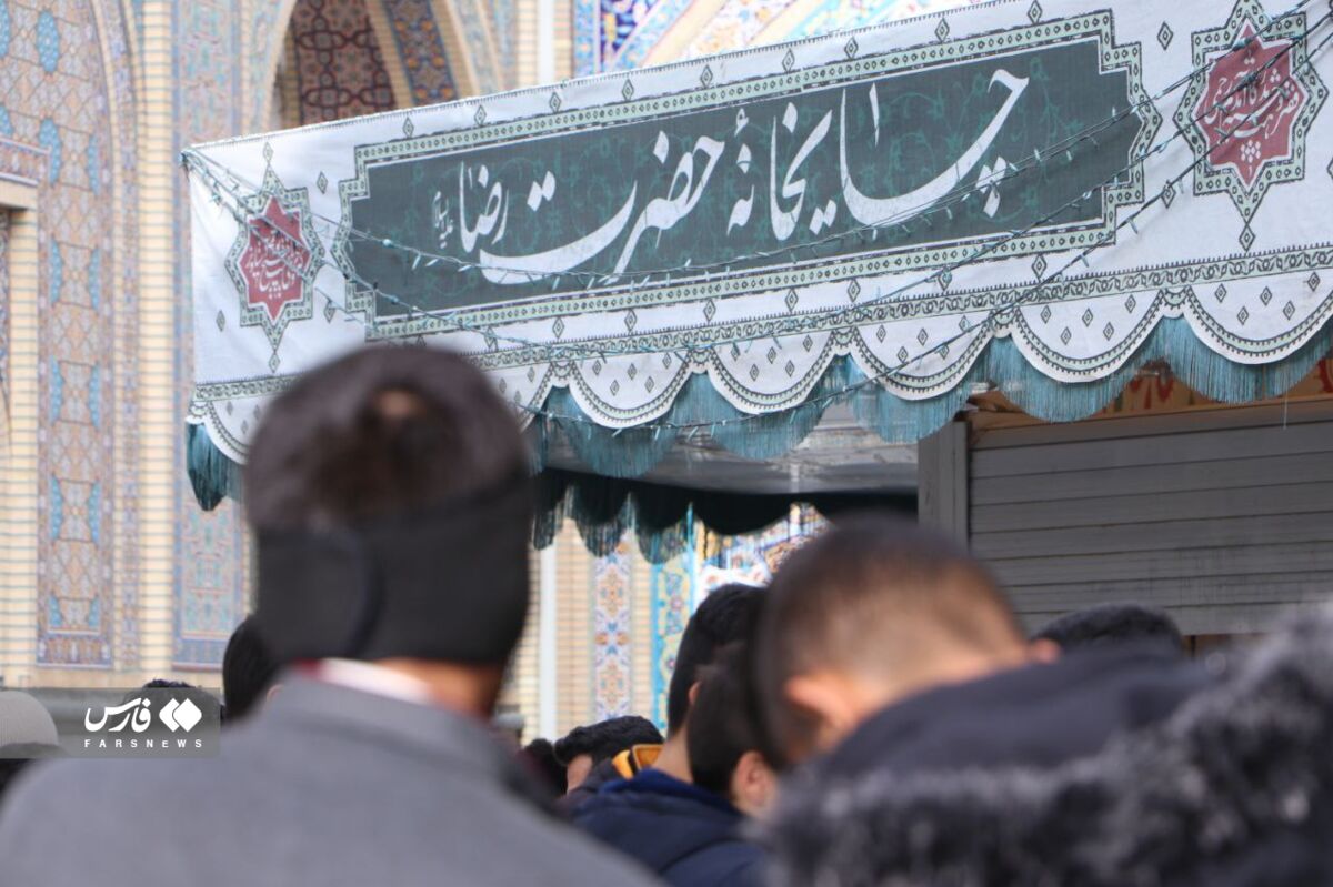 جوانی به سبک خادمهای خاص امام هشتم/ نخبهای که افتخارش خادمی در چایخانه حضرتی است!