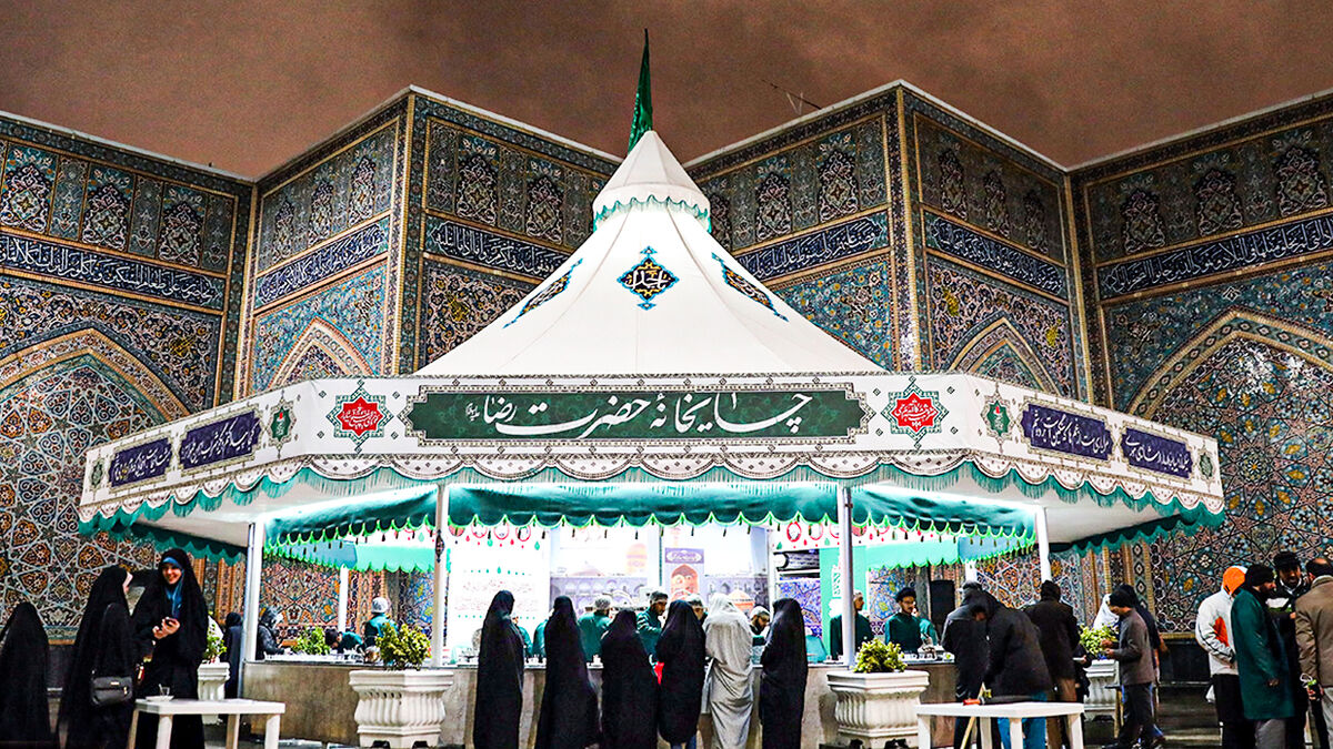 اعلام ساعت کار چایخانه‌های حضرت رضا(ع) در ماه مبارک رمضان