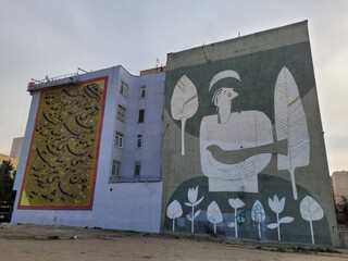 دیوارنگاری ۱۰ هزارمتر مربعی نوروزی پایتخت