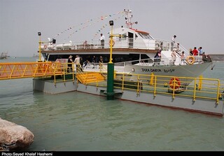 افتتاح بخش دریایی پایانه بین‌المللی مسافربری بوشهر