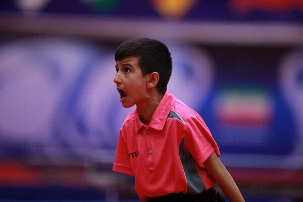 حضور بازیکن ۱۳ ساله در مسابقات انتخابی تیم ملی تنیس روی میز