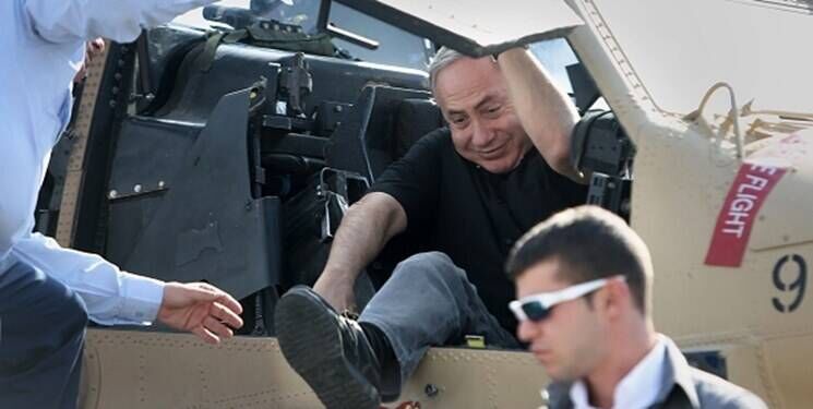 نتانیاهو فرار کرد 