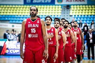 سقوط ۲ پله‌ای ایران در جدیدترین رنکینگ تیم‌های بسکتبال دنیا
