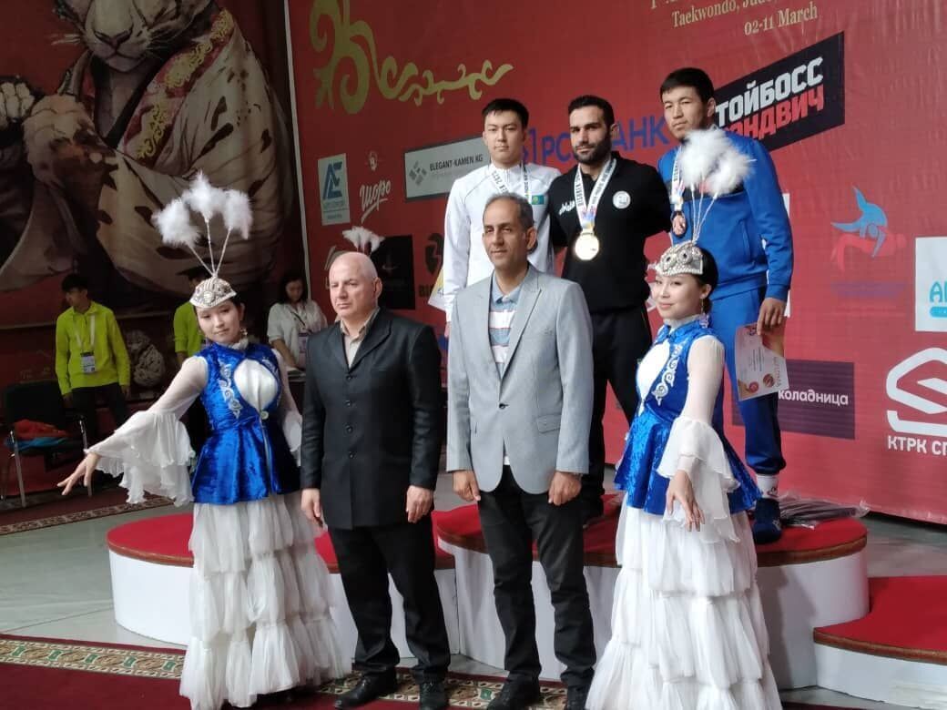 نایب قهرمانی تیم ملی کشتی آزاد ناشنوای ایران در مسابقات قرقیزستان