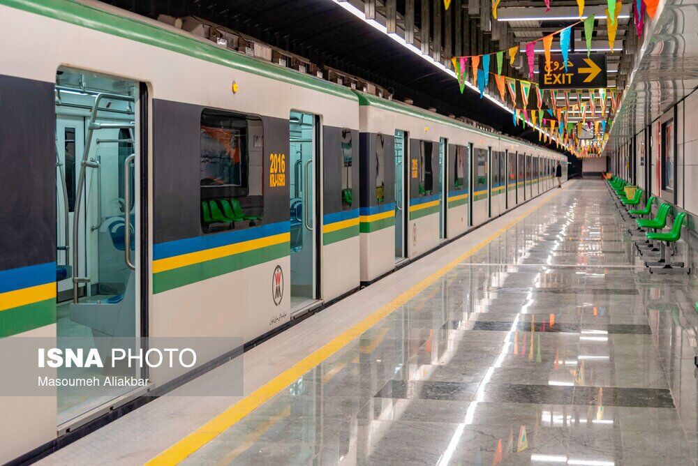 یک ایستگاه دیگر مترو کرج خرداد ماه افتتاح می‌شود