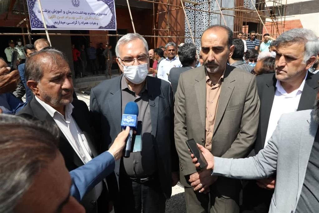 بازدید وزیر بهداشت از بیمارستان حضرت امام علی (ع) داراب