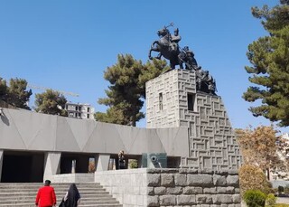 مرمت مجسمه مجموعه تاریخی فرهنگی نادری به پایان رسید