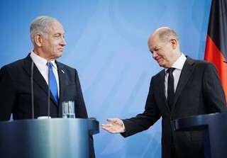 درگیری لفظی میان نخست‌وزیر اسرائیل و شولتس در برلین/ نتانیاهو: آلمان دموکراتیک نیست