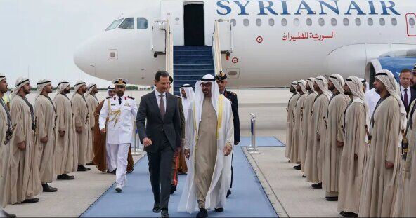 در سفری رسمی و غیر منتظره / بشار اسد به امارات رفت