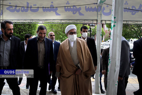 گزارش تصویری I بازدید تولیت آستان قدس رضوی از روند خدمت‌رسانی به زائران نوروزی