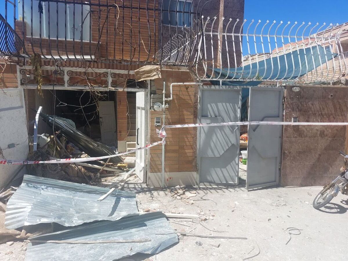 انفجار  و تخریب ۱۲ منزل مسکونی در اصفهان
