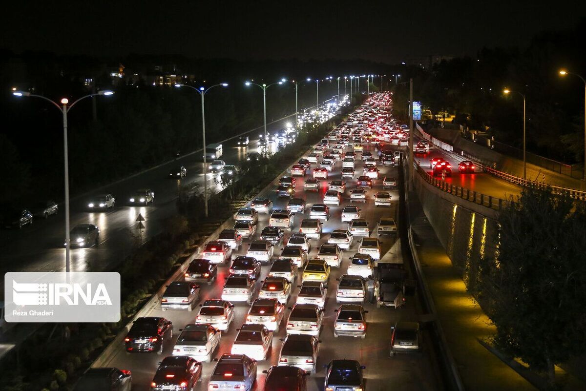 ترافیک سنگین در ورودی‌های مشهد