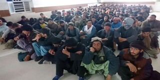 دستگیری ۱۷۲۱ نفر تبعه بیگانه غیرمجاز در مرزهای سراوان