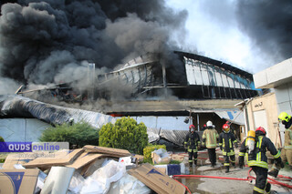 آتش سوزی کارخانه الکترواستیل موجب بیکاری جمع زیادی از کارکنان شد