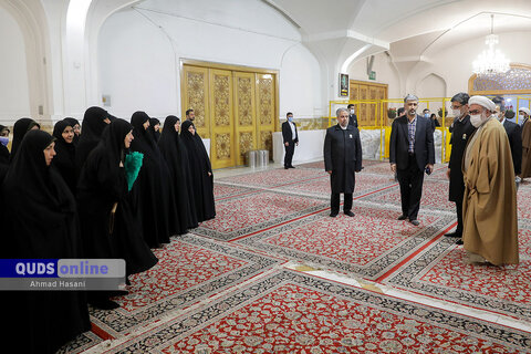 گزارش تصویری I بازدید تولیت آستان قدس رضوی از سفره‌های اکرام حرم امام رضا علیه السلام