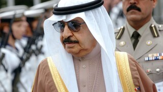 دیدار و گفت وگوی شاه بحرین با رئیس سیا