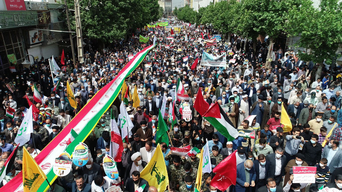 مسیرهای راهپیمایی روز قدس در استان البرز اعلام شد